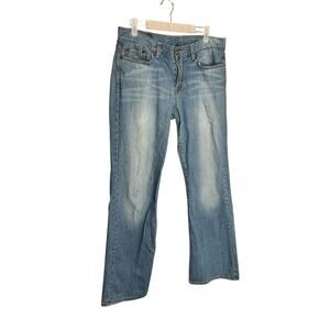 Lucky Brand by Gene Montesano Sweet N Low Jeans Bootcut Blue Womens Size 12/31